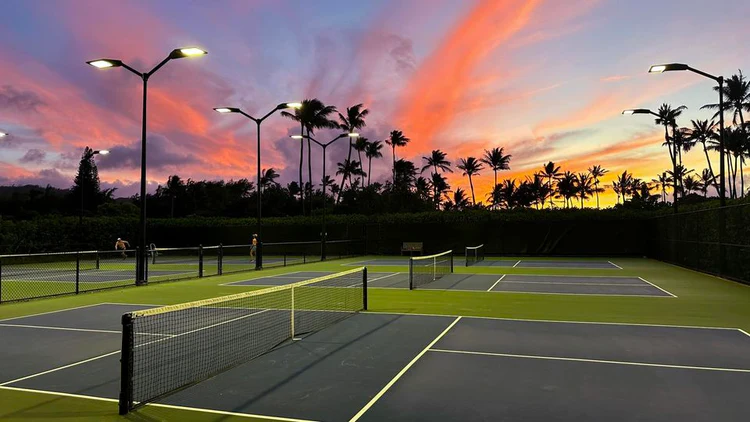 Pickleball courts